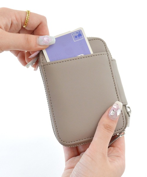 ALTROSE（アルトローズ）の「ダブルスマートキー キーケース スマートキー カードケース（キーケース/キーアクセサリー・レディース・シルバー/グレー/ブラック/アイボリー・FREE）」の11枚目の写真