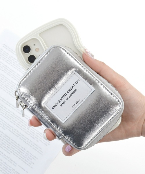 ALTROSE（アルトローズ）の「ダブルスマートキー キーケース スマートキー カードケース（キーケース/キーアクセサリー・レディース・シルバー/グレー/ブラック/アイボリー・FREE）」の13枚目の写真