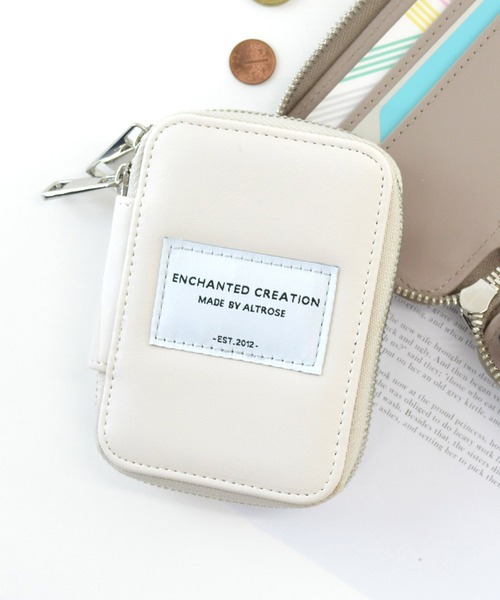 ALTROSE（アルトローズ）の「ダブルスマートキー キーケース スマートキー カードケース（キーケース/キーアクセサリー・レディース・シルバー/グレー/ブラック/アイボリー・FREE）」の15枚目の写真