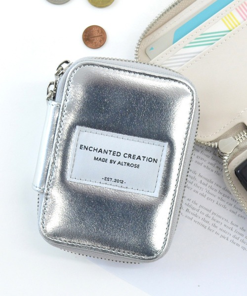 ALTROSE（アルトローズ）の「ダブルスマートキー キーケース スマートキー カードケース（キーケース/キーアクセサリー・レディース・シルバー/グレー/ブラック/アイボリー・FREE）」の17枚目の写真