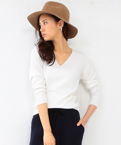 B:MING by BEAMS（ビーミングバイビームス）の「＜InRed12月号掲載＞＜VERY11月号掲載＞ビーミング by ビームス / フェルト中折れハット（ハット・レディース・ブラック/グレー系その他/ブラウン系その他・ONE SIZE）」の13枚目の写真