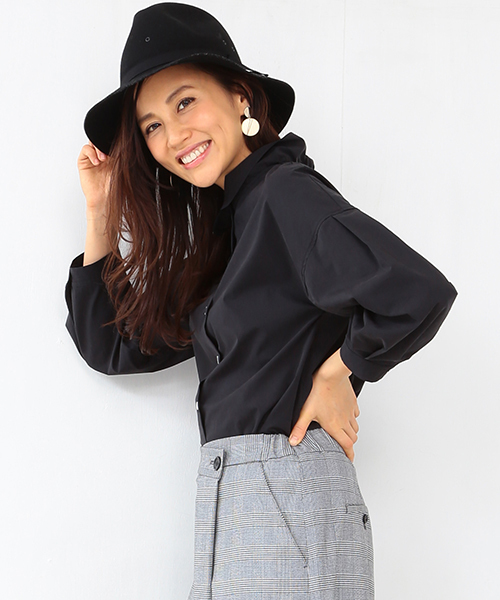 B:MING by BEAMS（ビーミングバイビームス）の「＜InRed12月号掲載＞＜VERY11月号掲載＞ビーミング by ビームス / フェルト中折れハット（ハット・レディース・ブラック/グレー系その他/ブラウン系その他・ONE SIZE）」の17枚目の写真