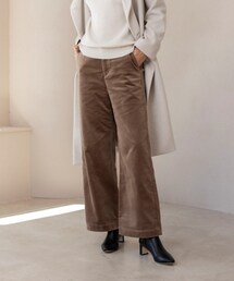 INDIVI | 【新作！褒められパンツ】ベッチンワイドパンツ(その他パンツ)