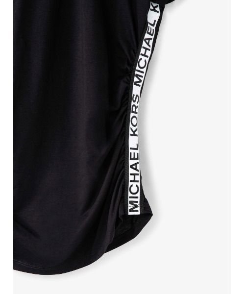 MICHAEL KORS(マイケルコース)の「ロゴテープ ラッチド Tシャツ(Tシャツ/カットソー・レディース・ブラック・XS/S/M)」の4枚目の写真