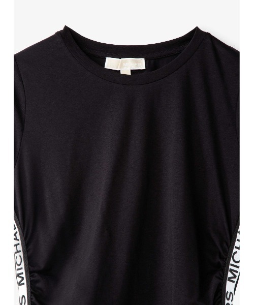 MICHAEL KORS(マイケルコース)の「ロゴテープ ラッチド Tシャツ(Tシャツ/カットソー・レディース・ブラック・XS/S/M)」の5枚目の写真