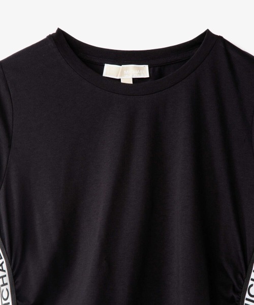 MICHAEL KORS(マイケルコース)の「ロゴテープ ラッチド Tシャツ(Tシャツ/カットソー・レディース・ブラック・XS/S/M)」の7枚目の写真