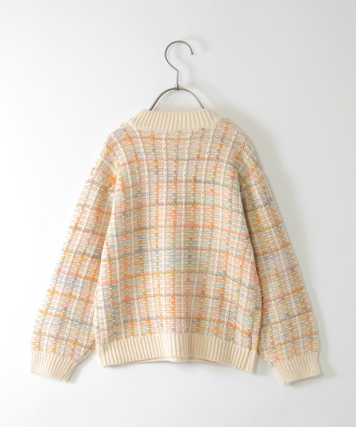 ikka（イッカ）の「ジャガードレインボーニットプルオーバー（120~160cm）（ニット/セーター・キッズ・ブラック/オフホワイト・120/130/140/150/160）」の19枚目の写真