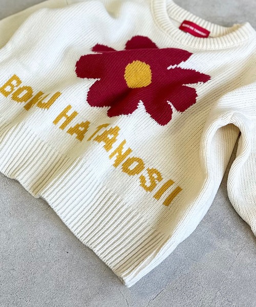 裕*様 タグ付き！初期バイオポリティクス ニット セーター BOKU HA TANOSII（ボク ハ タノシイ）の「【BOKU HA TANOSII