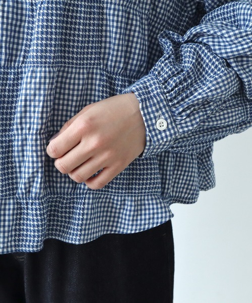 bulle de savon（ビュルデサボン）の「シャーリングドビーCHECK 