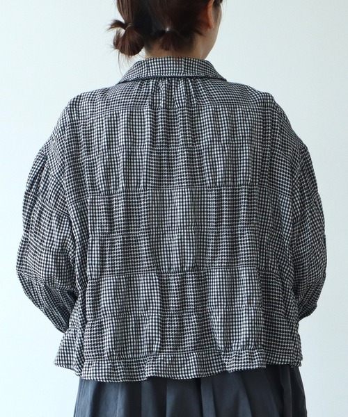 bulle de savon（ビュルデサボン）の「シャーリングドビーCHECK 