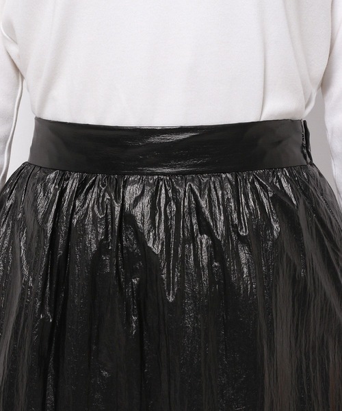 LOWRYS FARM(ローリーズファーム)の「アソートギャザーロングスカート 989257(スカート・レディース・ブラック/シルバー/チャコールグレー/グリーン・FREE)」の21枚目の写真