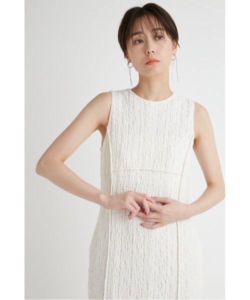 emmi（エミ）の「【emmi atelier】ノースリーブカットワンピース