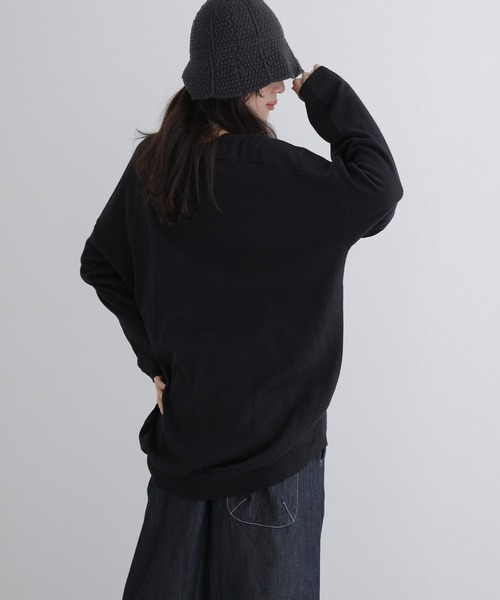 ElegChic(エレグシック)の「Vネックサイド タック セーター(ニット/セーター・レディース・ダークグリーン/ベージュ系その他/ブラック/バーガンディー/オフホワイト・4L/XL/M)」の8枚目の写真