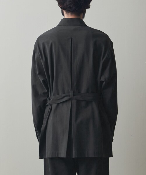 Steven Alan（スティーブンアラン）の「＜Steven Alan＞ ツイル サファリ ジャケット（ミリタリージャケット・メンズ・ブラック/ベージュ・L/M/S）」の15枚目の写真