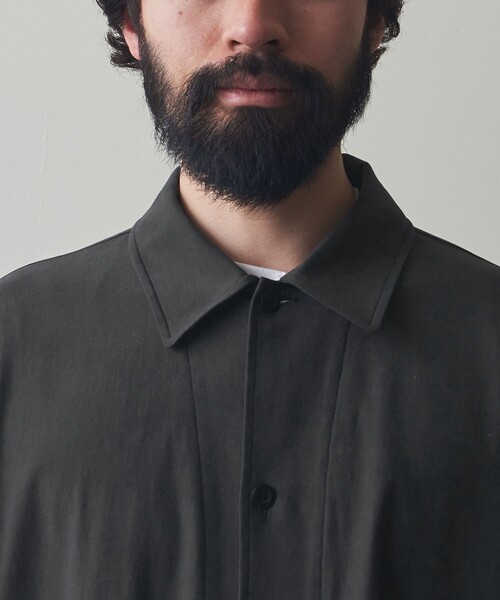 スティーブンアラン シャツジャケット ライトアウター 開襟 ミニマル 厚手 Steven Alan（スティーブンアラン）の「＜Steven Alan＞ ツイル