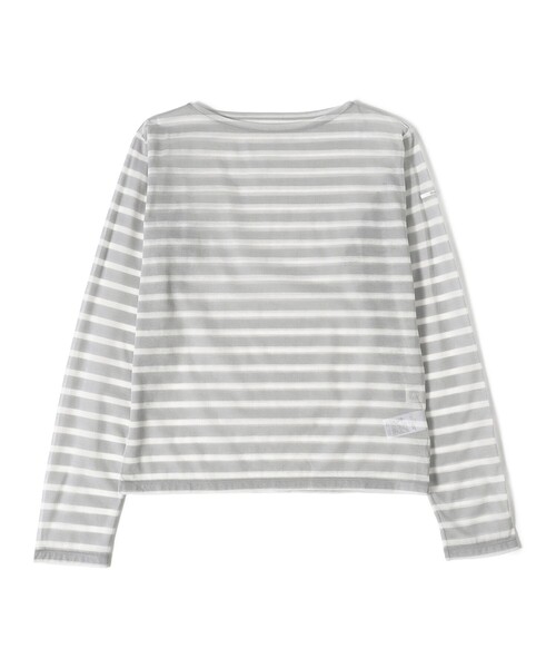 ORCIVAL | シースルー ボートネック長袖カットソー WOMEN（T