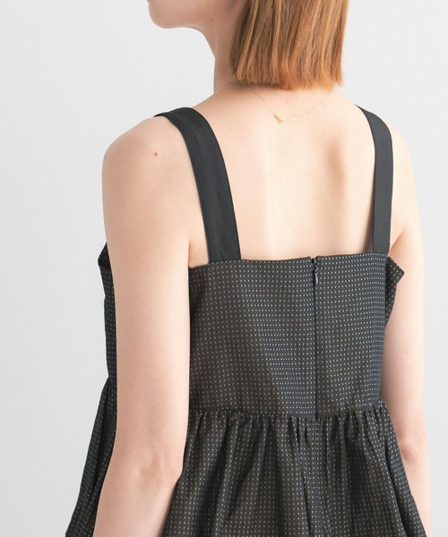 URBAN RESEARCH ROSSO WOMEN（アーバンリサーチ　ロッソ）の「バルーンキャミブラウス（シャツ/ブラウス・レディース・ブラウン系その他/ブラック・FREE）」の10枚目の写真