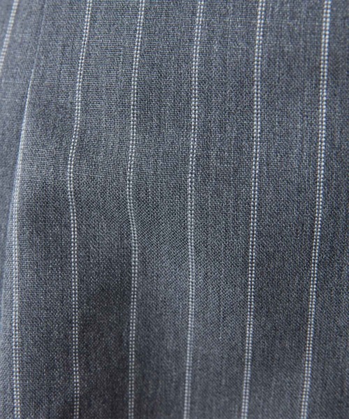 Drawing Numbers(ドローイング ナンバーズ)の「【Drawing Numbers】ウールモヘアハイウエストタックワイドパンツ(スラックス・レディース・チャコールグレー/ブラウン・36/38)」の17枚目の写真