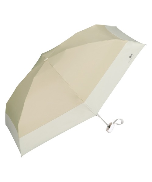 Wpc.（ダブリュピーシー）の「【公式限定アイテム】遮光 切り継ぎタイニー 親骨53cm 日傘 折りたたみ（折りたたみ傘・レディース・サックスブルー/オフホワイト/ラベンダー/ライトブラウン/ピンク系その他/ブラック/ベージュ/グレー・FREE）」の18枚目の写真