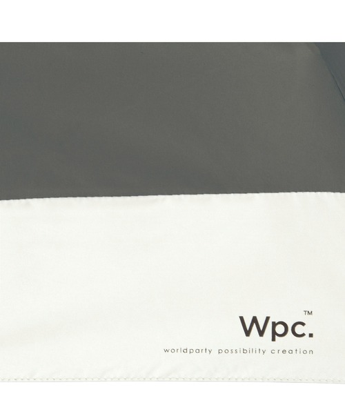 Wpc.（ダブリュピーシー）の「【公式限定アイテム】遮光 切り継ぎタイニー 親骨53cm 日傘 折りたたみ（折りたたみ傘・レディース・サックスブルー/オフホワイト/ラベンダー/ライトブラウン/ピンク系その他/ブラック/ベージュ/グレー・FREE）」の14枚目の写真