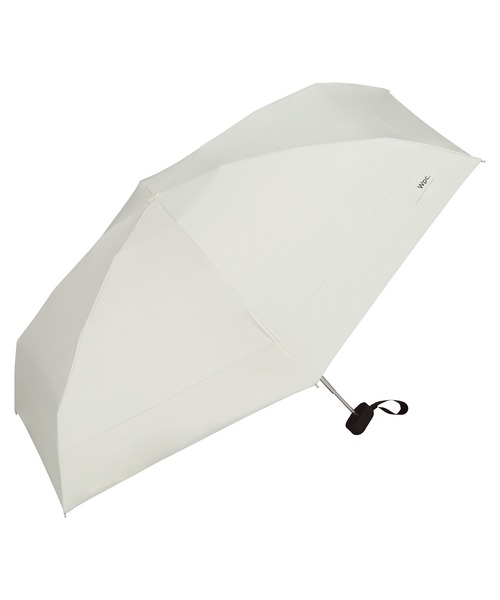 Wpc.（ダブリュピーシー）の「【公式限定アイテム】遮光 切り継ぎタイニー 親骨53cm 日傘 折りたたみ（折りたたみ傘・レディース・サックスブルー/オフホワイト/ラベンダー/ライトブラウン/ピンク系その他/ブラック/ベージュ/グレー・FREE）」の9枚目の写真