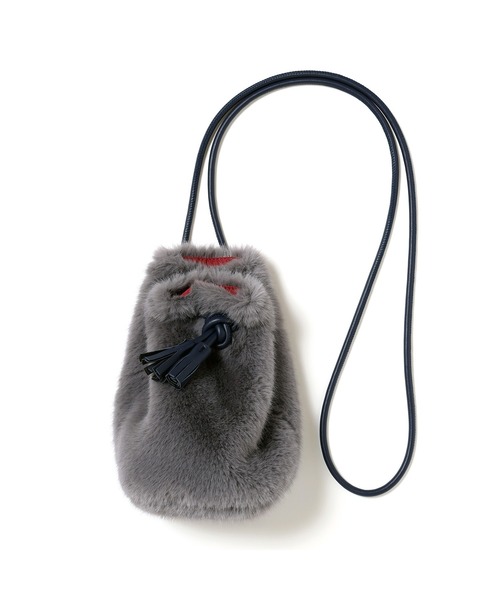 RADIO EVA（ラヂオエヴァ）の「RADIO EVA A155 EVANGELION Purse Bag（ショルダーバッグ・レディース・ブラック/グレー/ブルー・FREE）」の3枚目の写真