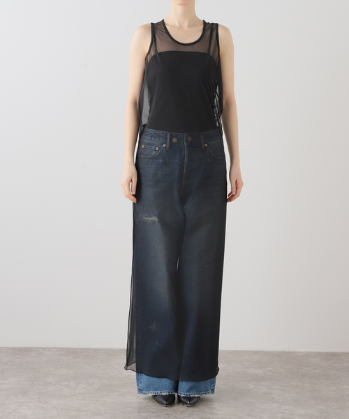 セール】【R'IAM】 SHEER TANK ワンピース（ワンピース）｜Plage