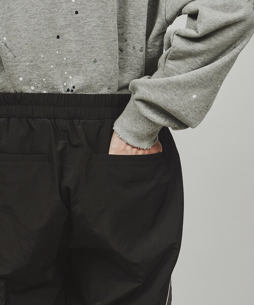 tk.TAKEO KIKUCHI（ティーケータケオキクチ）の「◆ナイロンジョガーパンツ（セットアップ対応）（その他パンツ・メンズ・ブラック/ブラック系4/グレー系4・02/03）」の9枚目の写真