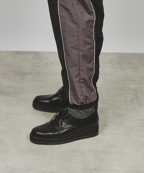 tk.TAKEO KIKUCHI（ティーケータケオキクチ）の「◆ナイロンジョガーパンツ（セットアップ対応）（その他パンツ・メンズ・ブラック/ブラック系4/グレー系4・02/03）」の10枚目の写真