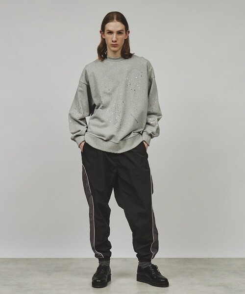 tk.TAKEO KIKUCHI（ティーケータケオキクチ）の「◆ナイロンジョガーパンツ（セットアップ対応）（その他パンツ・メンズ・ブラック/ブラック系4/グレー系4・02/03）」の14枚目の写真