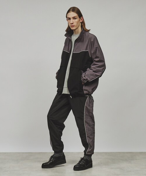 tk.TAKEO KIKUCHI（ティーケータケオキクチ）の「◆ナイロンジョガーパンツ（セットアップ対応）（その他パンツ・メンズ・ブラック/ブラック系4/グレー系4・02/03）」の15枚目の写真