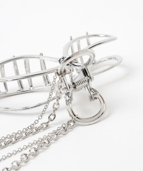 HARE（ハレ）の「リボンモチーフクリップ(HARE)（バレッタ/ヘアクリップ・レディース・シルバー・FREE）」の16枚目の写真