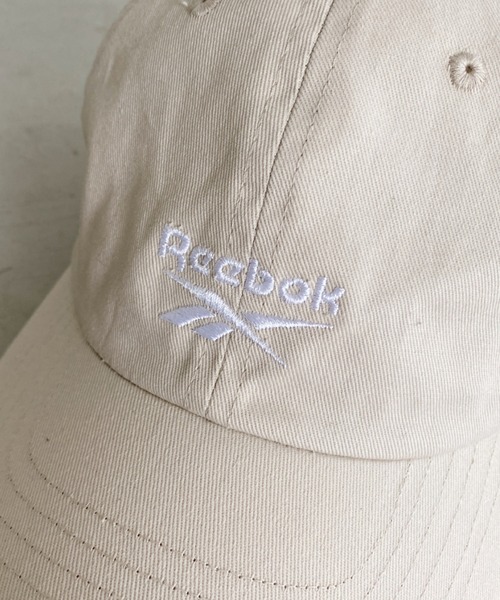 Reebok(リーボック)の「【Reebok/リーボック】別注 ワンポイント 刺繍 ローキャップ(キャップ・レディース・グレイッシュベージュ/ネイビー/ブラック・FREE)」の10枚目の写真