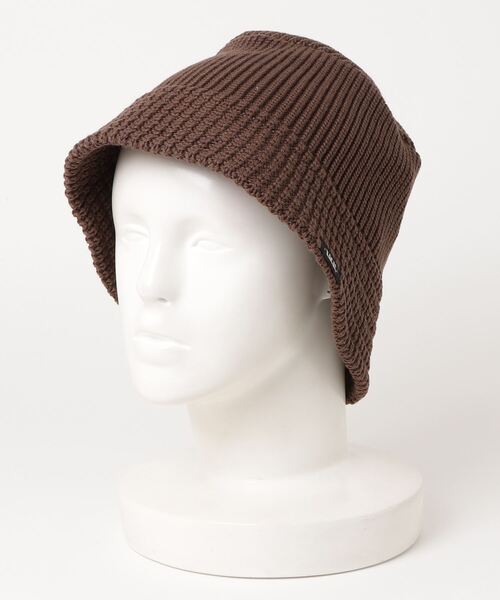 RACAL（ラカル）の「RACAL(ラカル)Knit Bucket Hat ニットバケットハット（ハット・メンズ・ブラック/ホワイト/ブラウン・F）」の3枚目の写真