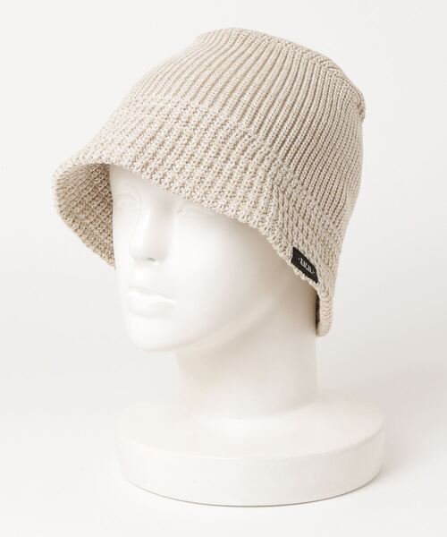 RACAL（ラカル）の「RACAL(ラカル)Knit Bucket Hat ニットバケットハット（ハット・メンズ・ブラック/ホワイト/ブラウン・F）」の2枚目の写真
