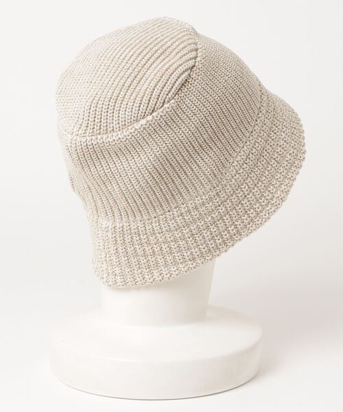 RACAL（ラカル）の「RACAL(ラカル)Knit Bucket Hat ニットバケットハット（ハット・メンズ・ブラック/ホワイト/ブラウン・F）」の4枚目の写真
