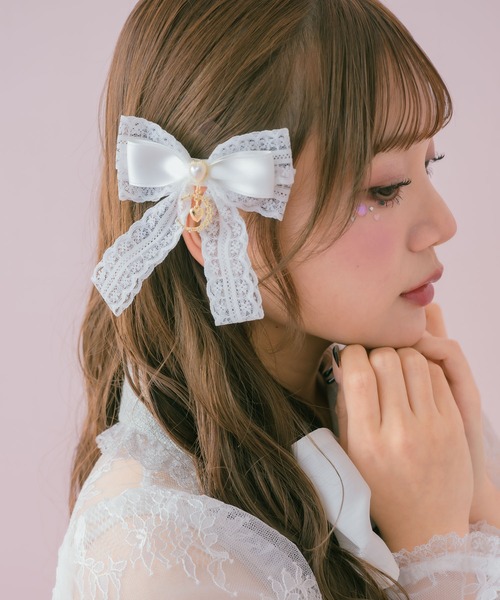ハンドメイドリボン　おまとめ品　バレッタ　シューズクリップ　ヘアピン　ローズ ハンドメイドリボン おまとめ品 バレッタ シューズクリップ
