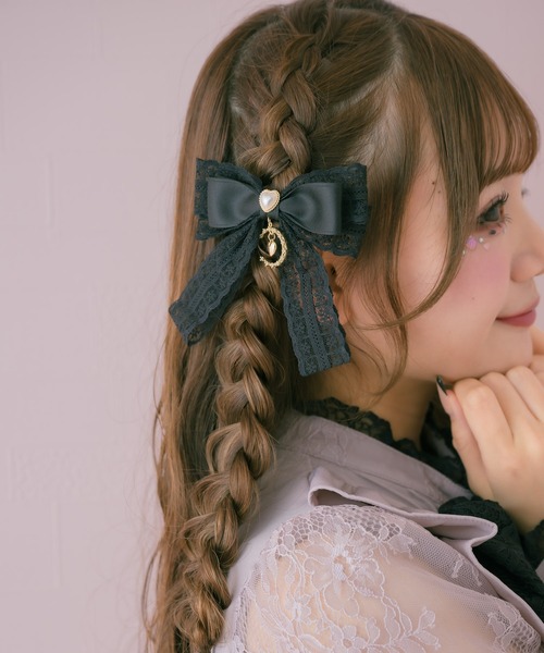 Simone Rocha x  リボンへアクリップ３個セット レッド 2025年最新】simone rocha ヘアピンの人気アイテム - メルカリ