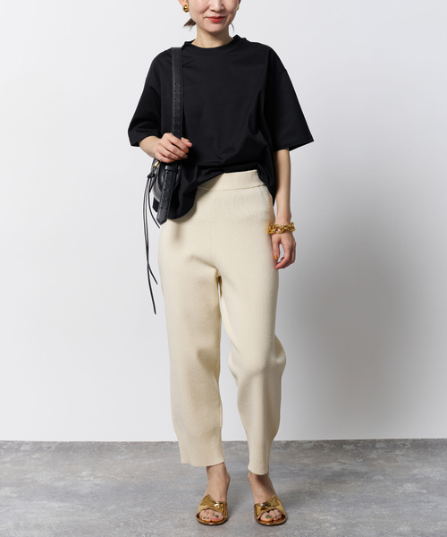 upperhights(アッパーハイツ)の「【upper hights/アッパーハイツ】別注 BoxTシャツ(Tシャツ/カットソー・レディース・ブラック/ホワイト・FREE)」の7枚目の写真