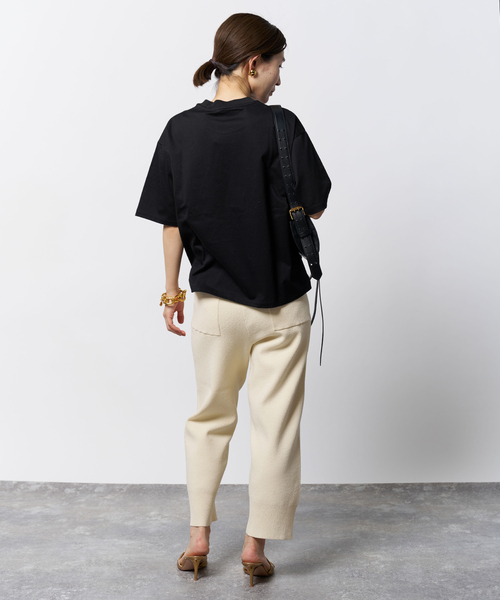 upperhights(アッパーハイツ)の「【upper hights/アッパーハイツ】別注 BoxTシャツ(Tシャツ/カットソー・レディース・ブラック/ホワイト・FREE)」の15枚目の写真