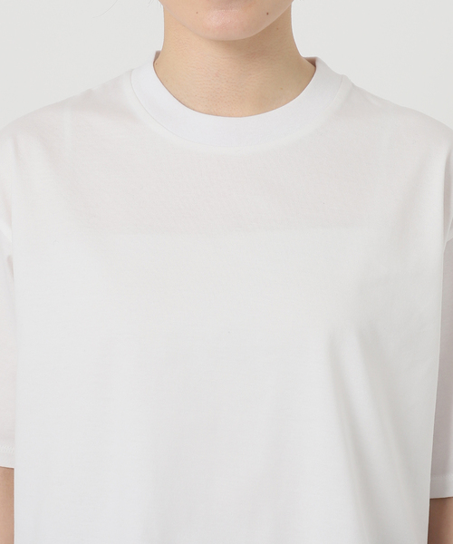 upperhights(アッパーハイツ)の「【upper hights/アッパーハイツ】別注 BoxTシャツ(Tシャツ/カットソー・レディース・ブラック/ホワイト・FREE)」の4枚目の写真