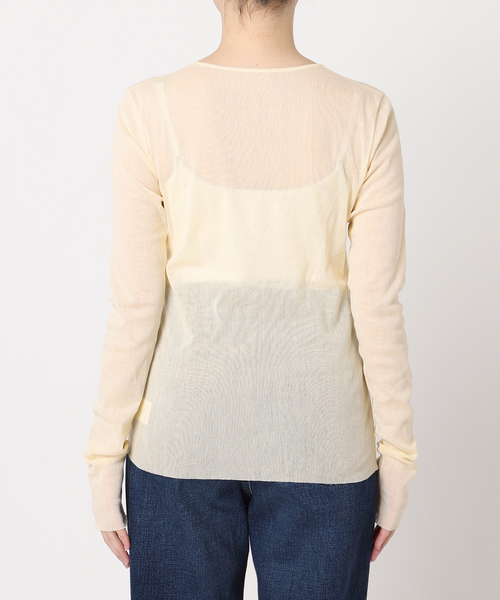 plage（プラージュ）の「《追加》Mesh Sheer ロンT2（Tシャツ