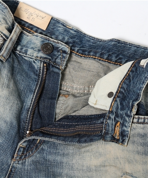 Denim & Supply Ralph Lauren（デニムアンドサプライラルフローレン）の「オーシャンサイド ボーイフレンド ジーンズ（デニムパンツ・レディース・ブルー・29/26/27/25/28/24）」の9枚目の写真