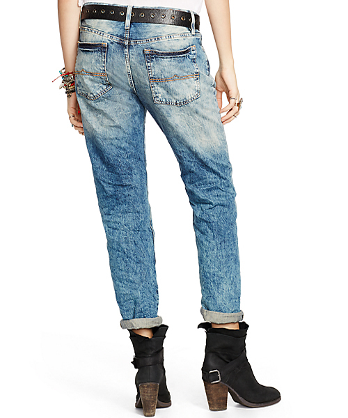 Denim & Supply Ralph Lauren（デニムアンドサプライラルフローレン）の「オーシャンサイド ボーイフレンド ジーンズ（デニムパンツ・レディース・ブルー・29/26/27/25/28/24）」の5枚目の写真