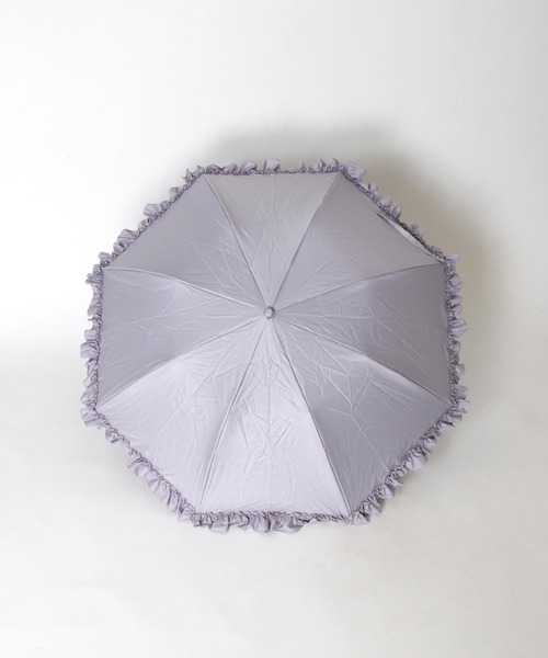 アンジェリックプリティ　晴雨兼用折りたたみ傘　ピンク　ドットフリル アンジェリックプリティ 晴雨兼用折りたたみ傘 ピンク ドットフリル