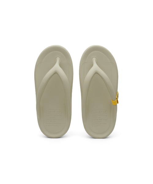 TAW&TOE（トーアンドトー）の「ゼロビティ フリップフロップ OG（サンダル・レディース・クリーム/サンドグレー/チャコール/ネイビー/オリーブ/グレイッシュベージュ/ブラック・25cm/24cm/26cm/23cm/27cm）」の10枚目の写真