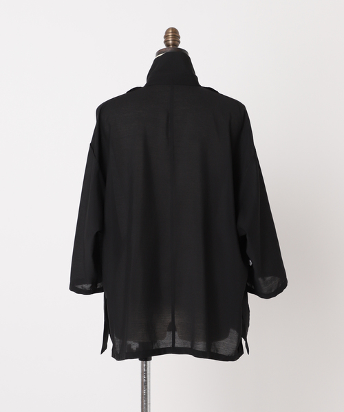 ジャーナルスタンダードレリューム シアーテーラードジャケット　ブラック ジャーナルスタンダード レリューム JOURNAL STANDARD relume