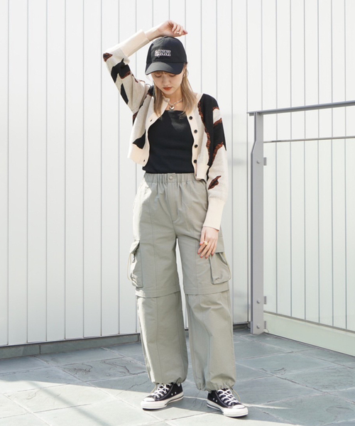 Oriens JOURNAL STANDARD(オリエンス ジャーナルスタンダード)の「JQショートカーディガン(カーディガン/ボレロ・レディース・ベージュ/ブルー・FREE)」の4枚目の写真