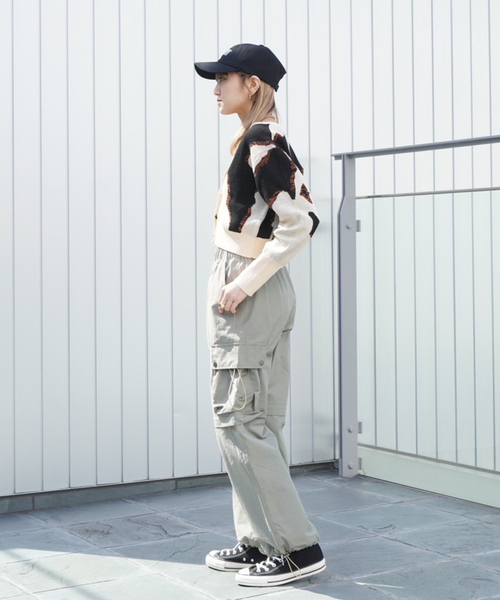 Oriens JOURNAL STANDARD(オリエンス ジャーナルスタンダード)の「JQショートカーディガン(カーディガン/ボレロ・レディース・ベージュ/ブルー・FREE)」の6枚目の写真