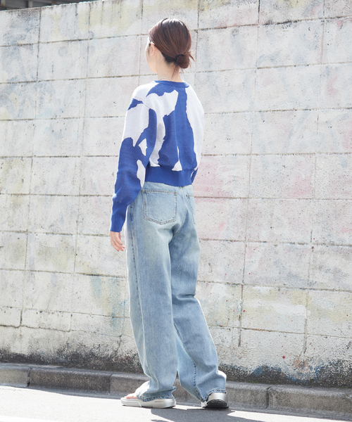 Oriens JOURNAL STANDARD(オリエンス ジャーナルスタンダード)の「JQショートカーディガン(カーディガン/ボレロ・レディース・ベージュ/ブルー・FREE)」の13枚目の写真